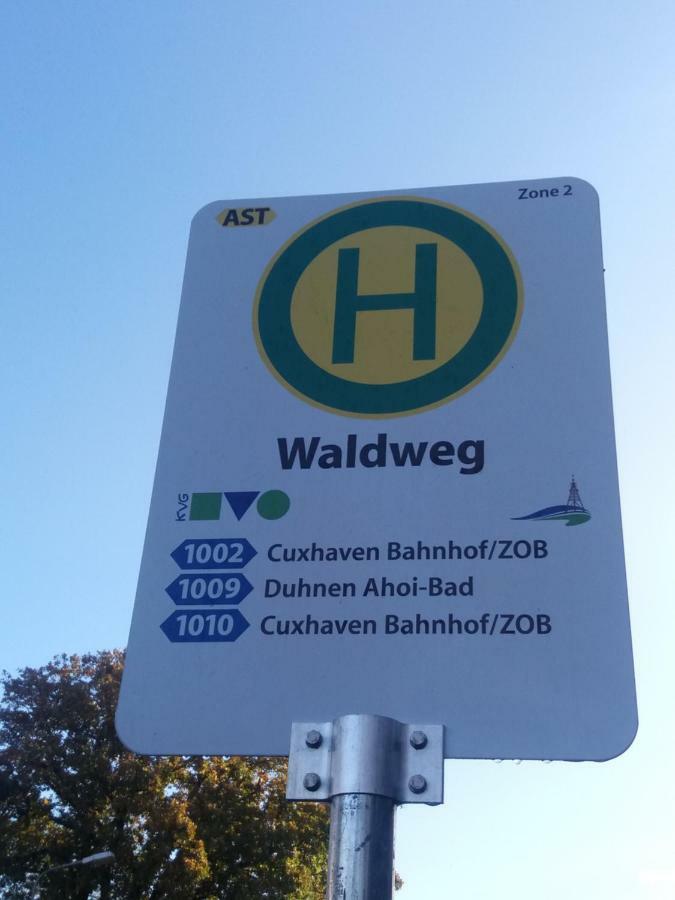 Gaestehaus Am Brockeswald 쿡스하펜 외부 사진
